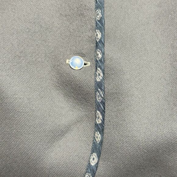 Geoffrey Beene 80's 90's Taupe Light Wool Jacket / Blazer Sz 8 DAYTONS OVAL ROOM - Picture 4 of 5